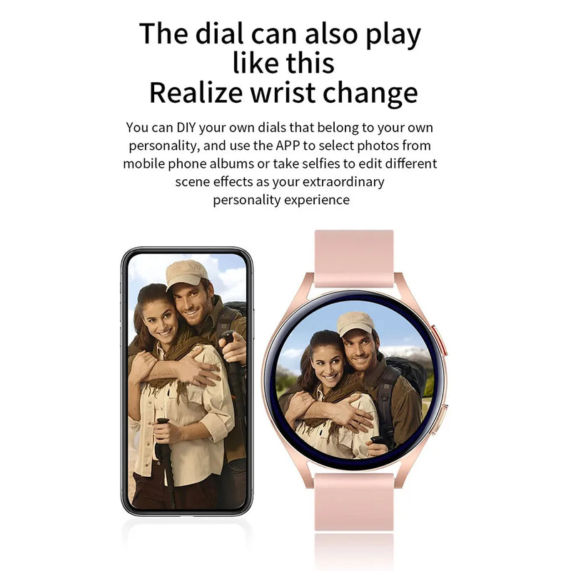 Relógio Smartwatch 6 empresarial masculino 1,32 polegadas 128*160 Bluetooth, Chamada, Monitoramento de saúde Despertador